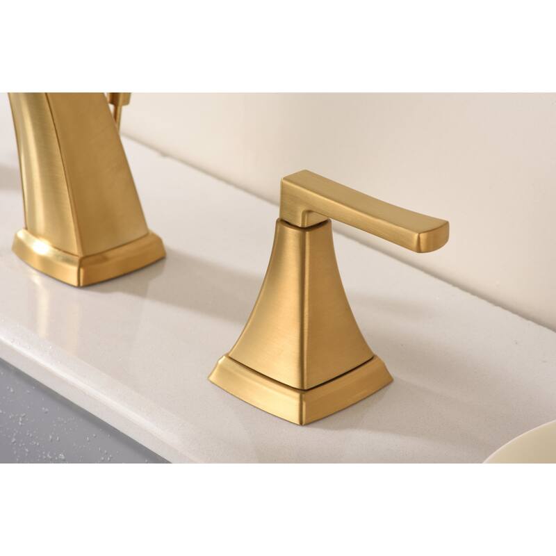 Ultra Faucets Lotto Collection 3-Hole Two-Handle Widespread Lavatory Faucet with Pop-Up Assembly