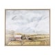 preview thumbnail 1 of 14, Farmland View I (44 x 54) Framed Canvas Art Print I Large