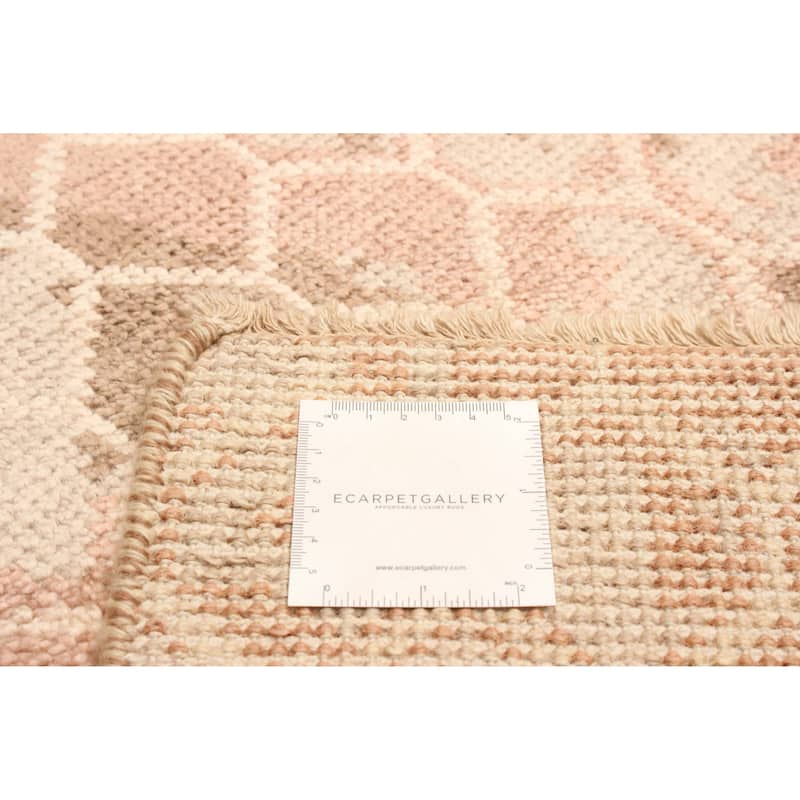 ECARPETGALLERY Hand-knotted Tangier Dark Copper Wool Rug - 5'2 x 7'8