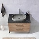 preview thumbnail 79 of 79, Trento Bath Vanity with Sintered Stone Top with Concrete Sink (O)