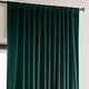 preview thumbnail 167 of 165, Exclusive Fabrics Signature Plush Velvet Hotel Blackout Curtains (1 Panel) - Luxury Soft Drapery for Light Control & Elegance