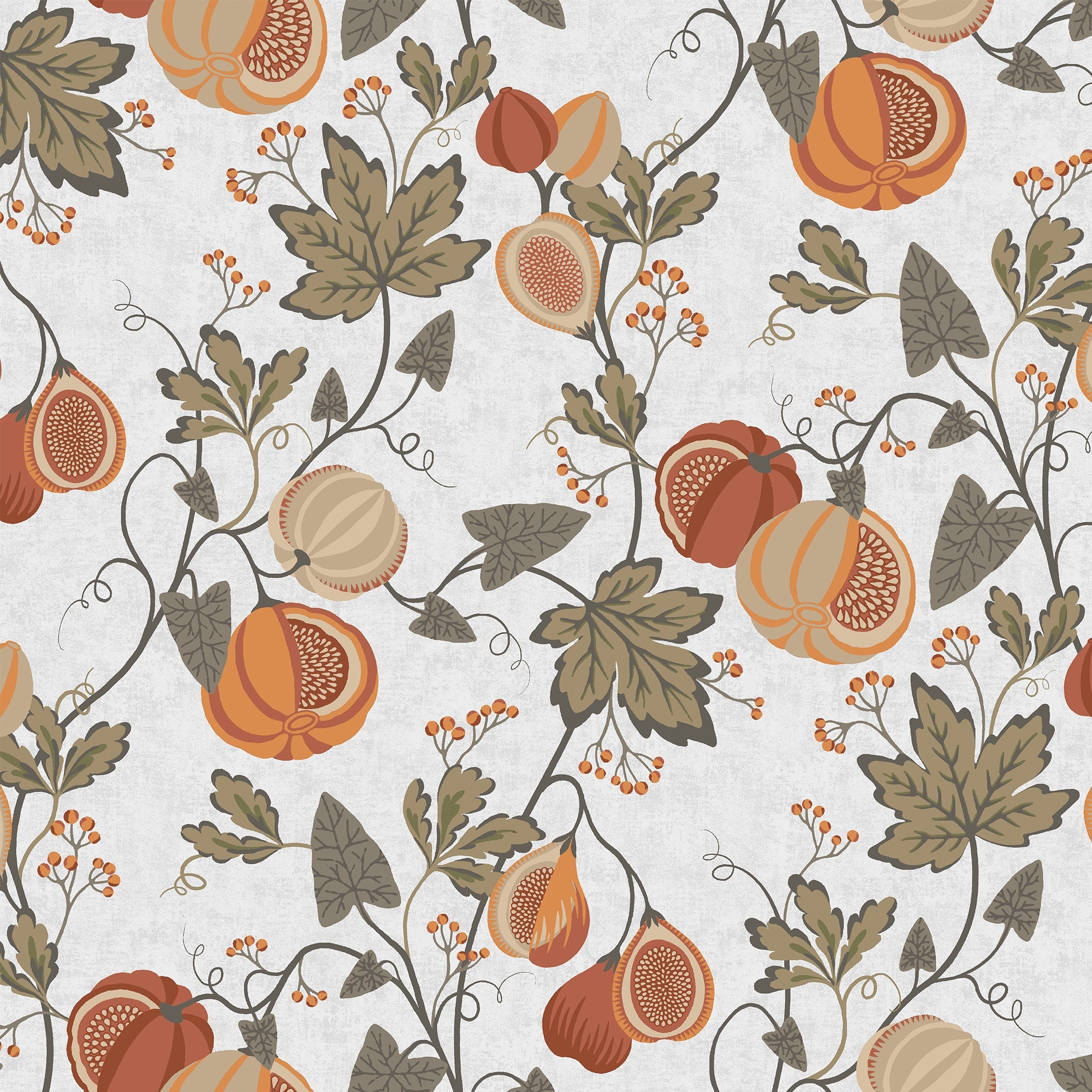 Transform Figgy Tree Orange Peel & Stick Wallpaper