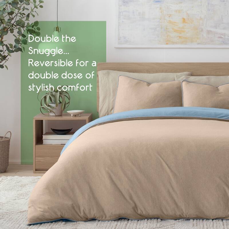 Vellux Snuggle Soft Taupe Comforter Set