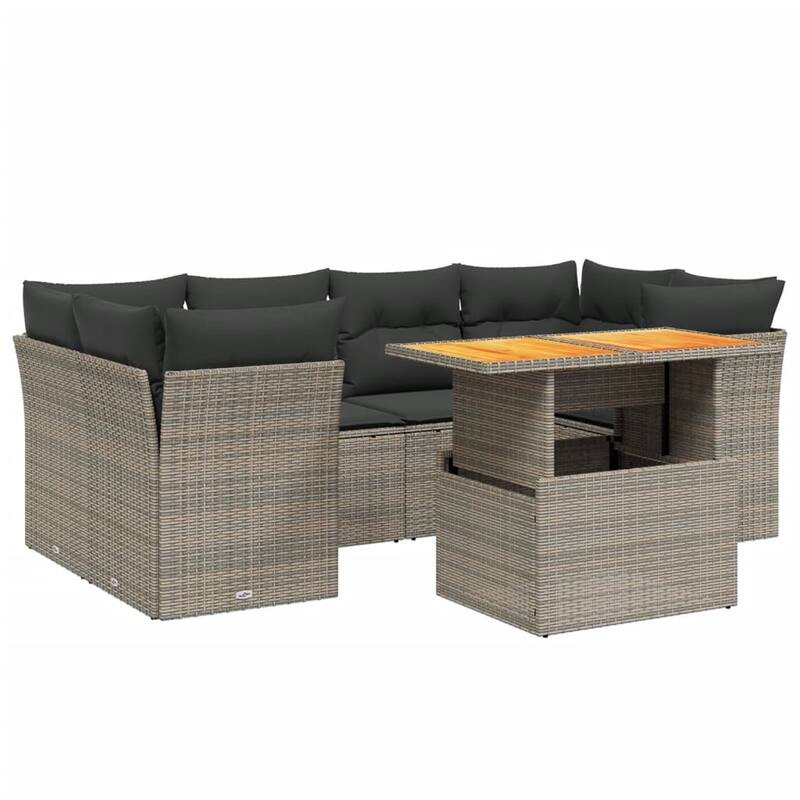 vidaXL Garden Sofa Set - 21.7 x 39.4 x 28.7