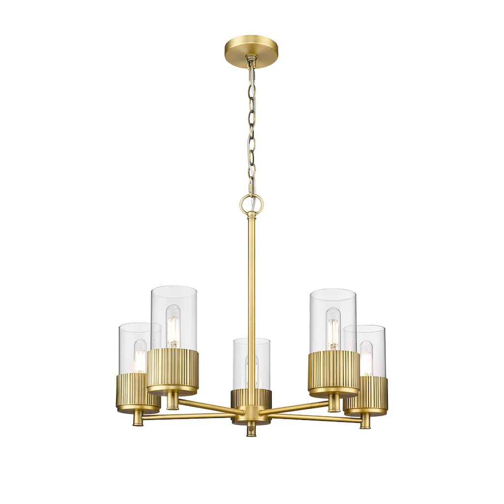 Innovations Lighting Bolivar - 5 Light 7" Chain Hung Chandelier.
