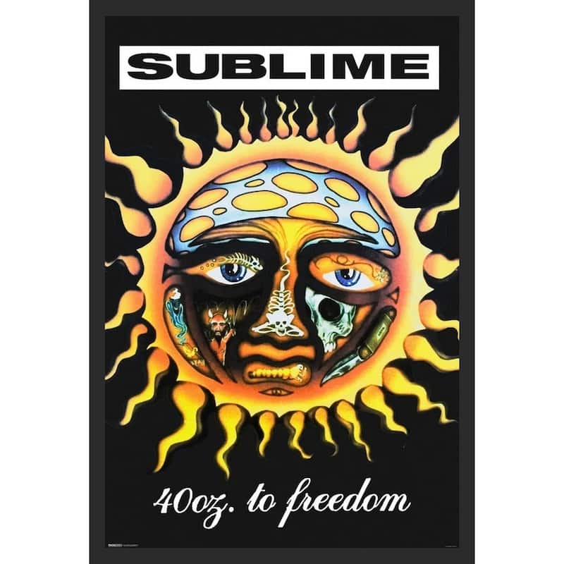 Sublime - 40 Oz to Freedom Framed Art Poster - 24 x 36 Inch