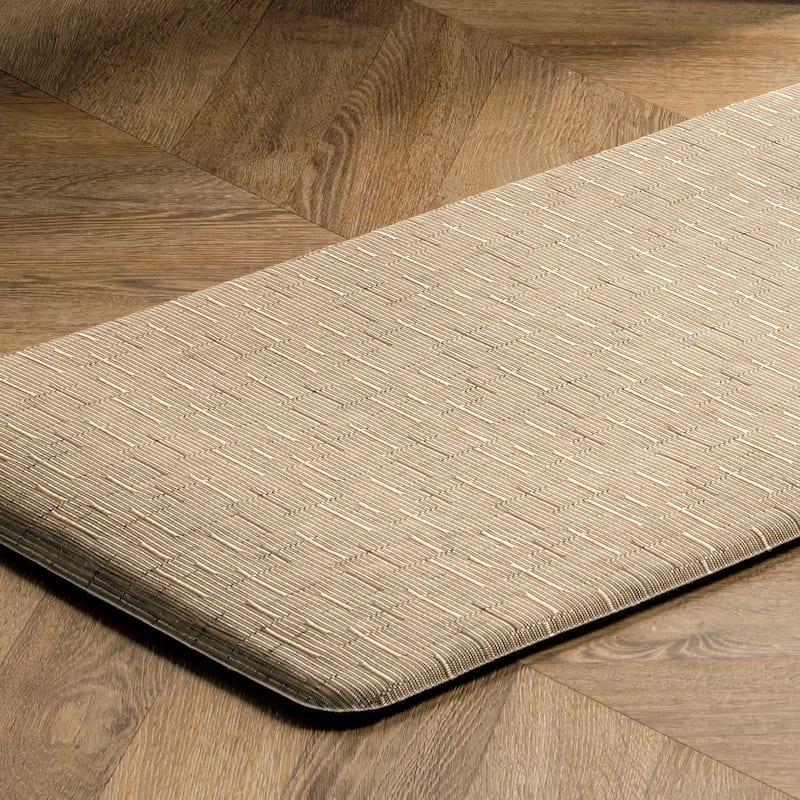 Nuloom Casual Crosshatched Anti Fatigue Kitchen or Laundry Room Comfort Mat