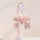 preview thumbnail 5 of 5, Lambs & Ivy Butterfly Dreams Pink/Purple Musical Baby Crib Mobile Soother Toy