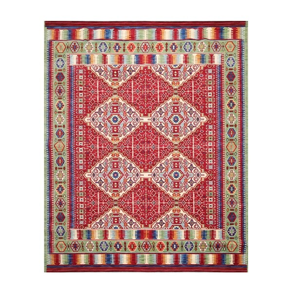 8x10 Machine Made 100% Wool Traditional Oriental Area Rug ... (600 x 600 Pixel)