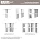 preview thumbnail 23 of 31, ClosetMaid Modular Storage 4-Drawer Unit