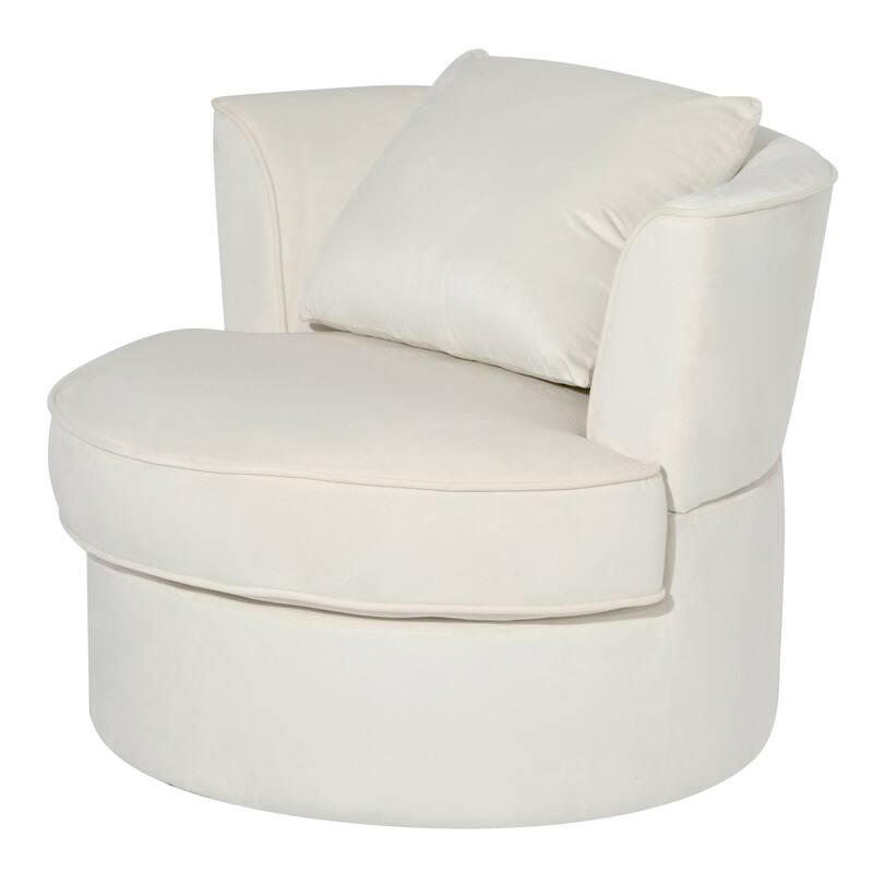 Swivel Bucket Chair for Living Room Bedroom