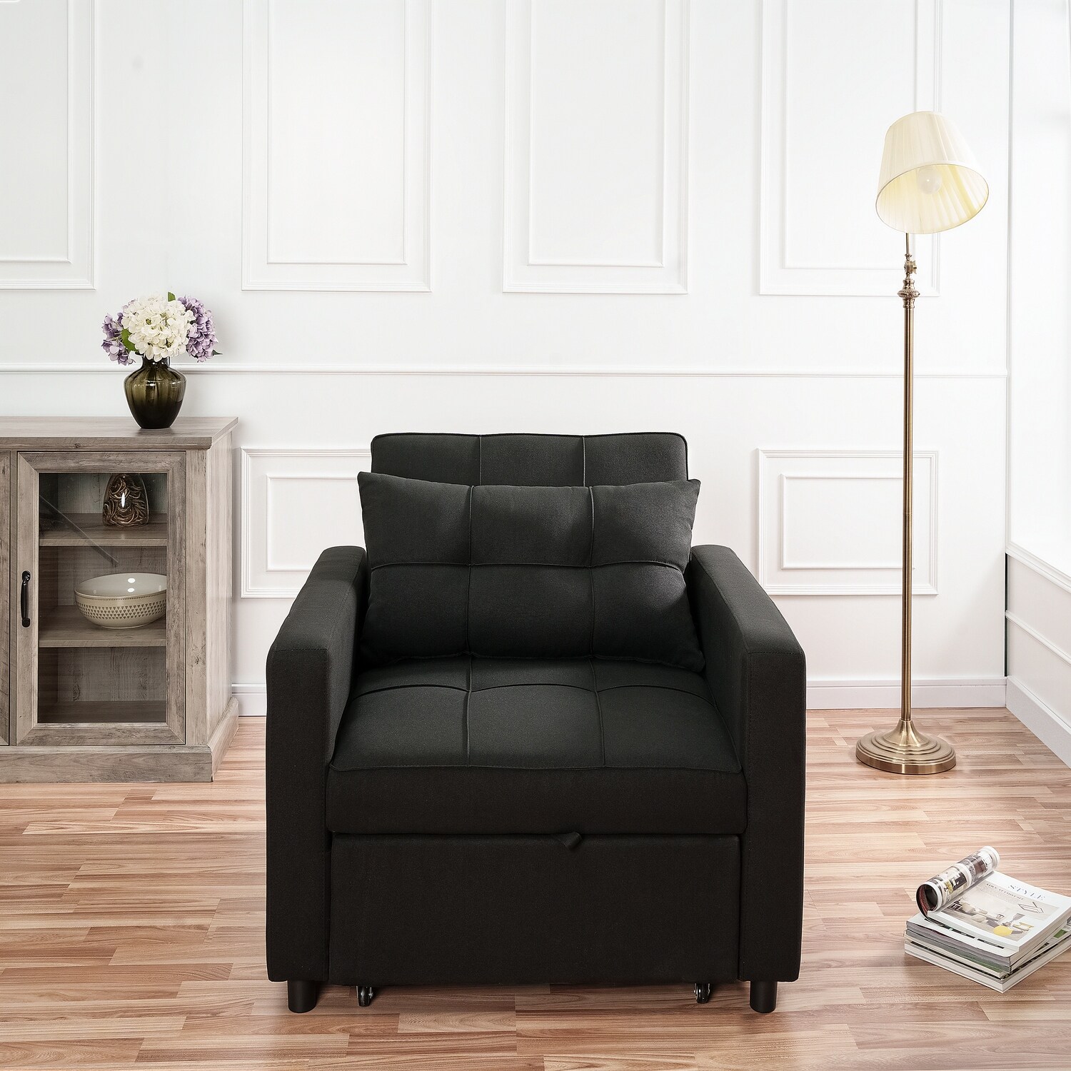 Art deco home boston convertible chair outlet
