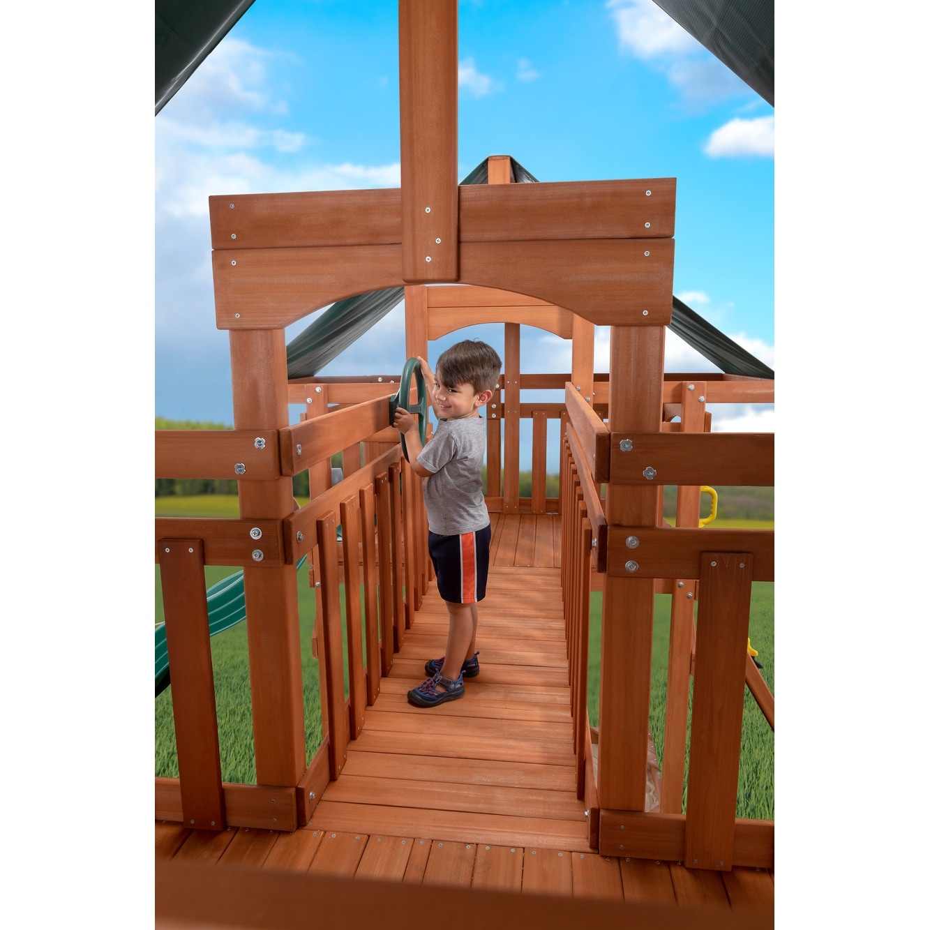 Parkway wooden sale swing set