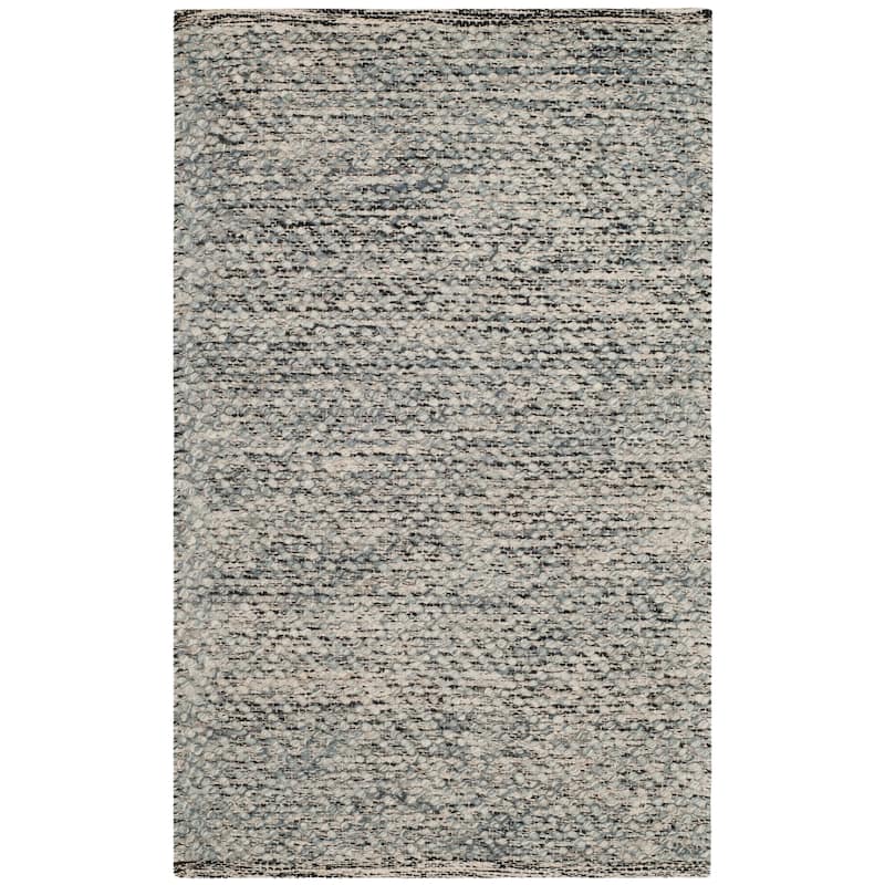 SAFAVIEH Handmade Natura Palmerina Wool Area Rug - 2' x 3' - Camel/Grey