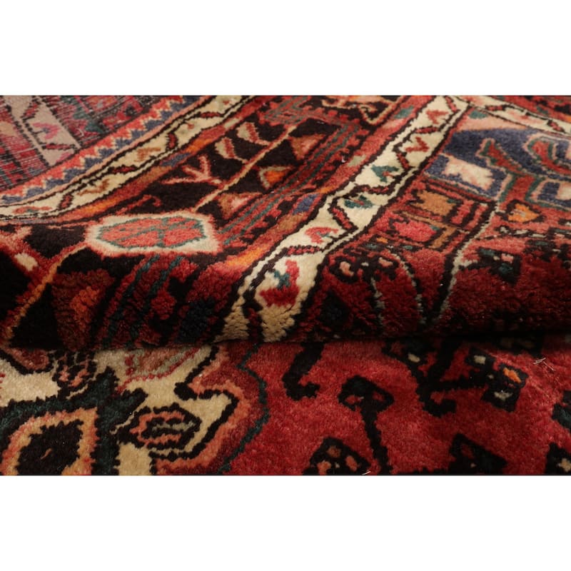 5x9'11'' Hand Knotted Wool Rust Malayer Traditional Plush Pile Rug - 5' x 9' 11''