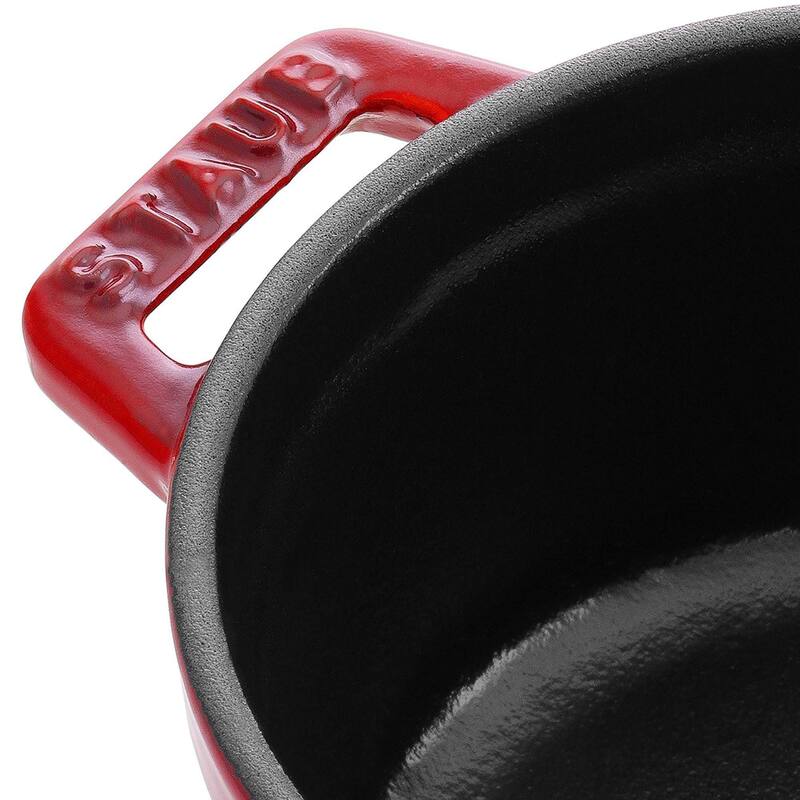 STAUB Cast Iron 0.25-qt Mini Round Cocotte