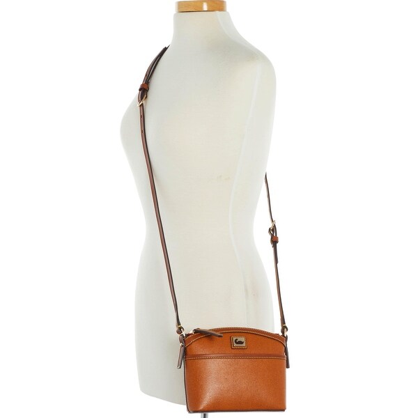 Dooney & bourke camden saffiano domed pocket crossbody clearance