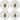 Spode Set of 4 Christmas Tree Melamine Dinner Plates - 11" D