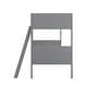 preview thumbnail 50 of 68, Convertible Solid Wood Bunk Bed Frame for Kids with Ladder, No Box Spring Needed