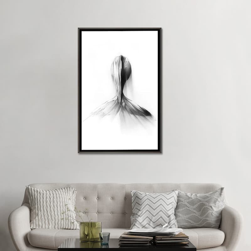 iCanvas "Sperm Whale" by Alexis Marcou Framed
