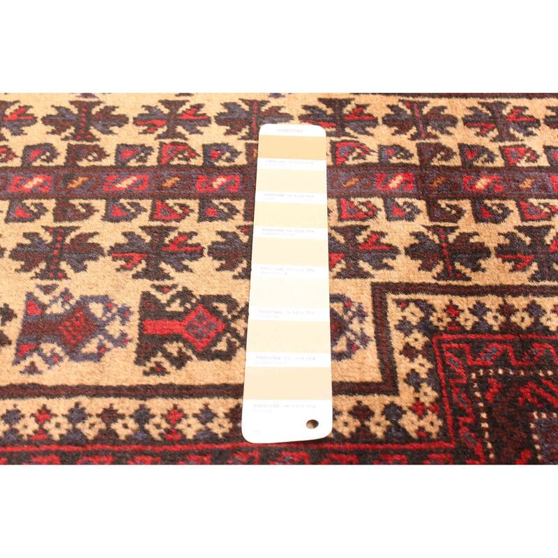 ECARPETGALLERY Hand-knotted Teimani Tan Wool Rug - 2'8 x 4'7