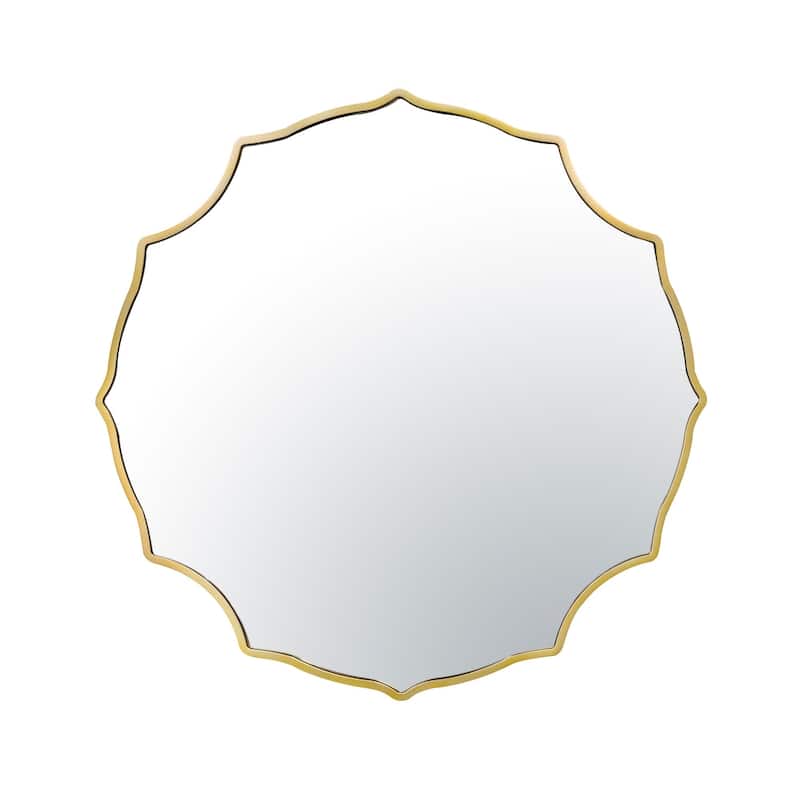 Not Baroque - en 47-in Framed Mirror - Tamara Day Collaboration - Gold