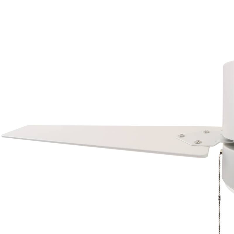 CARRO Abraxas 52" 3-Blade Indoor Ceiling Fan with LED Light -Pull Chain