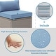preview thumbnail 27 of 29, COSIEST 7-Piece Outdoor Patio Wicker Sectional Sofa with Coffee Table