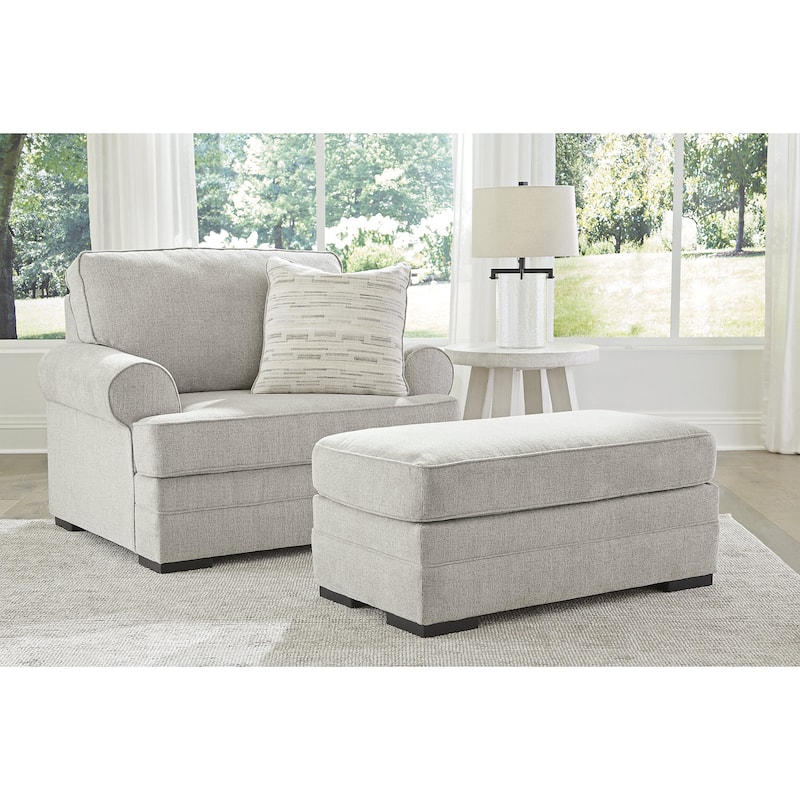 Signature Design by Ashley Eastonbridge Gray Ottoman