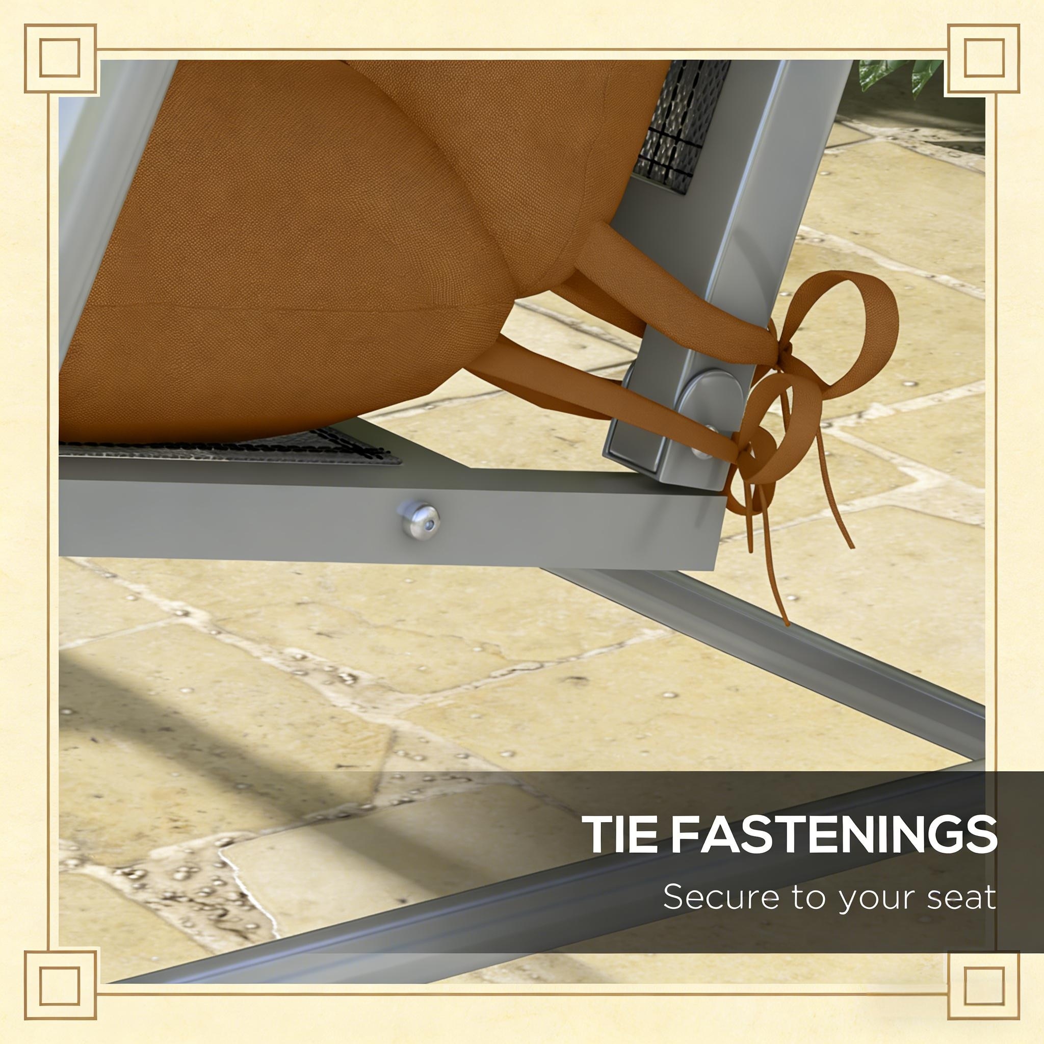 Outdoor Bench Seat Cushion With Tufted Design For Weather Resistant Comfort