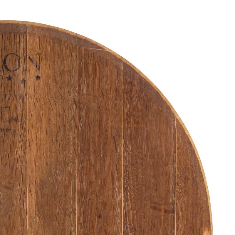 Elk Home Wine Natural Wood 21.5 Inch Wide Lazy Susan