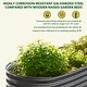 preview thumbnail 14 of 30, VEIKOUS 8 ft. x 2 ft. x 1 ft. Metal Galvanized Raised Garden Bed 9-in-1 Planter Box for Outdoor Gardening
