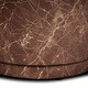 preview thumbnail 15 of 15, Poly & Bark Treso Round Concrete Coffee Table with Marble Finish