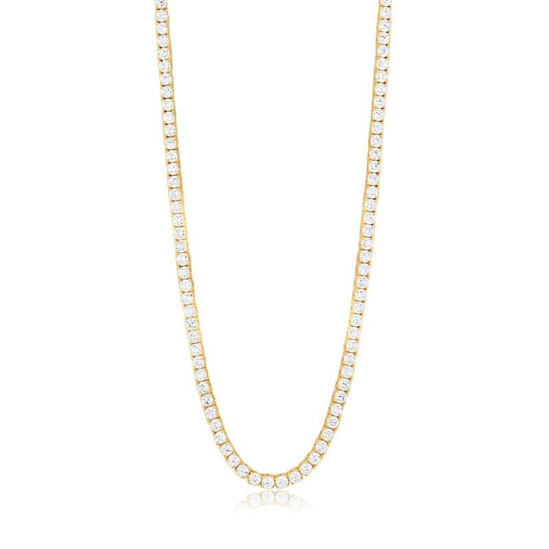 SHYMI 3mm Tennis Necklace - Gold