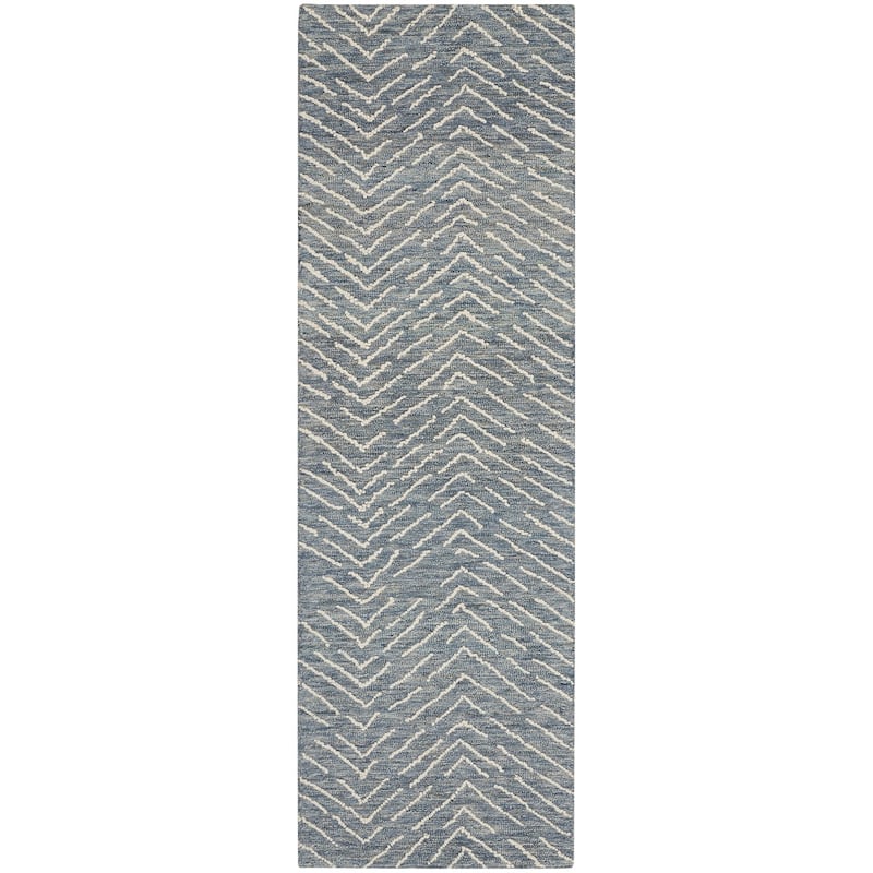 Nourison Vail Textured Herringbone Wool Area Rug