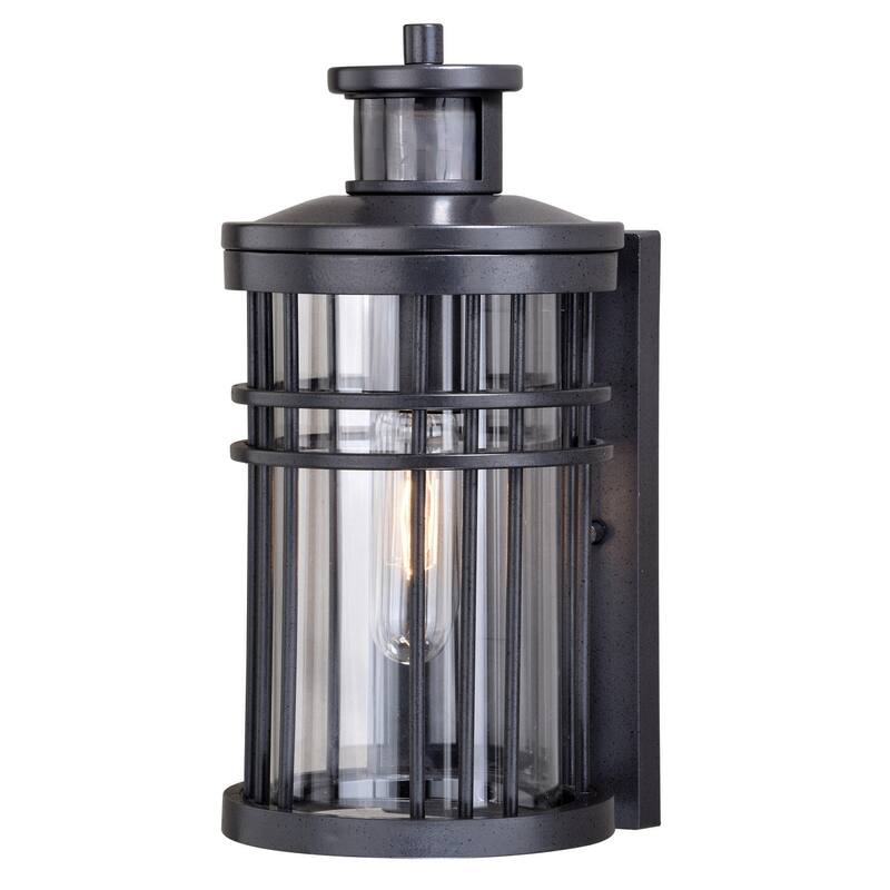 James Allan Kayden 12" Tall Outdoor Wall Sconce - Vintage Black