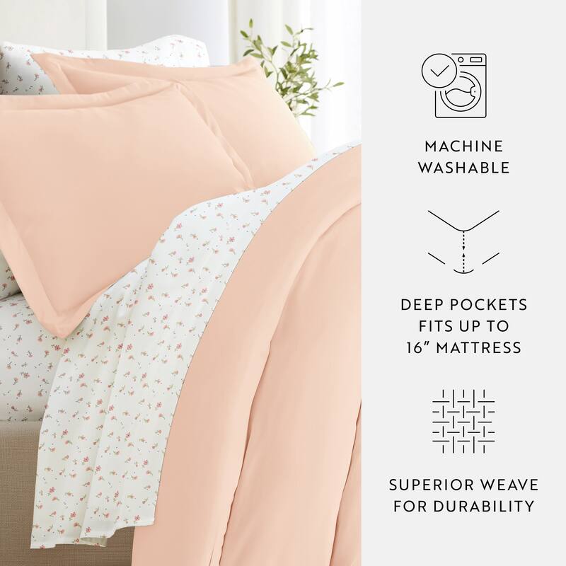 8pc Solid Duvet Bundle
