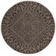preview thumbnail 105 of 158, SAFAVIEH Handmade Dip Dye Karyn Wool Rug 5' Round - Dark Grey
