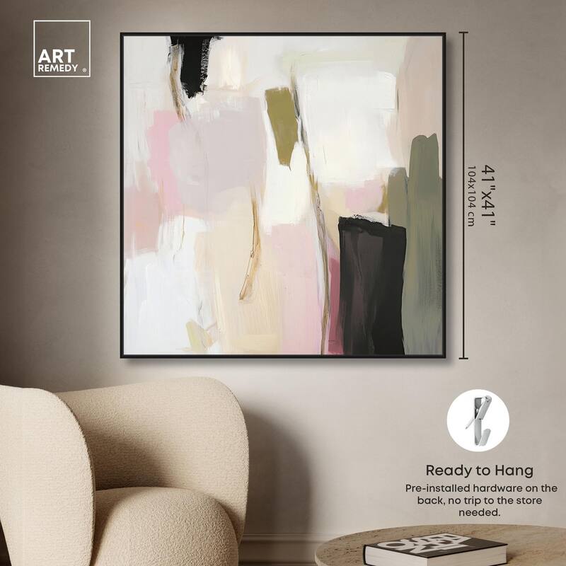Dynamic Color I Canvas by Art Remedy