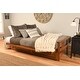 preview thumbnail 11 of 15, Porch & Den Kern Honey Oak Futon Set