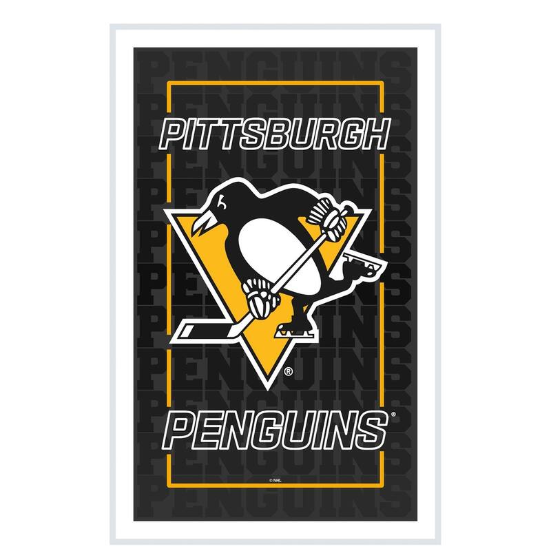 Pittsburgh Penguins LED Lighted Sign
