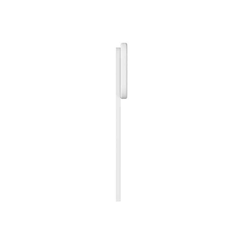 Queen Solid Wood Headboard in White with Low Profile Sleek Panel Design and Timeless Style