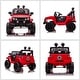 preview thumbnail 14 of 12, 12V Kids Ride on Toy Truck with Parent Remote Control, Pink