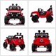 preview thumbnail 6 of 4, Battery-Powered Kids Ride-On Truck Car with Parent Control, Safety Belt, and Spring Suspension System, Perfect Gift