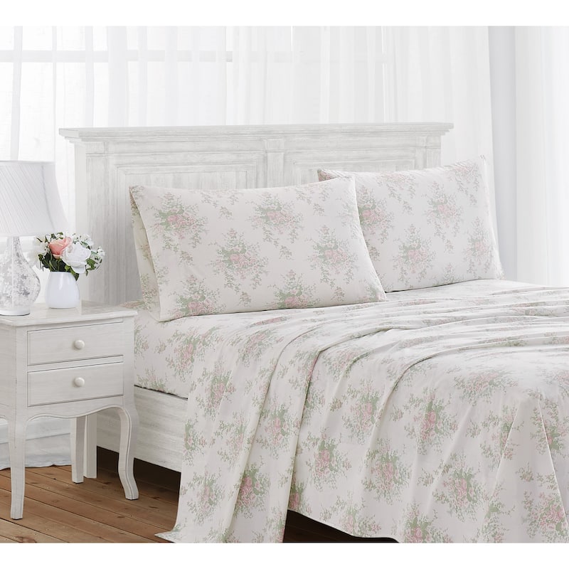 The Farmhouse by Rachel Ashwell English Garden 4 Piece Sheet Set