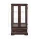 preview thumbnail 55 of 73, GDFStudio - Traditional Storage Lighted Curio Display Cabinet with Glass Doors and Drawer
