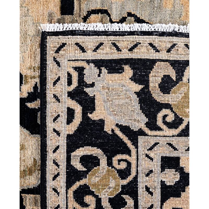 Serapi One-of-a-Kind Hand-Knotted Area Rug - Black - 7' 11" x 9' 9"