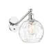 Option Polished Chrome / Clear Water Glass
