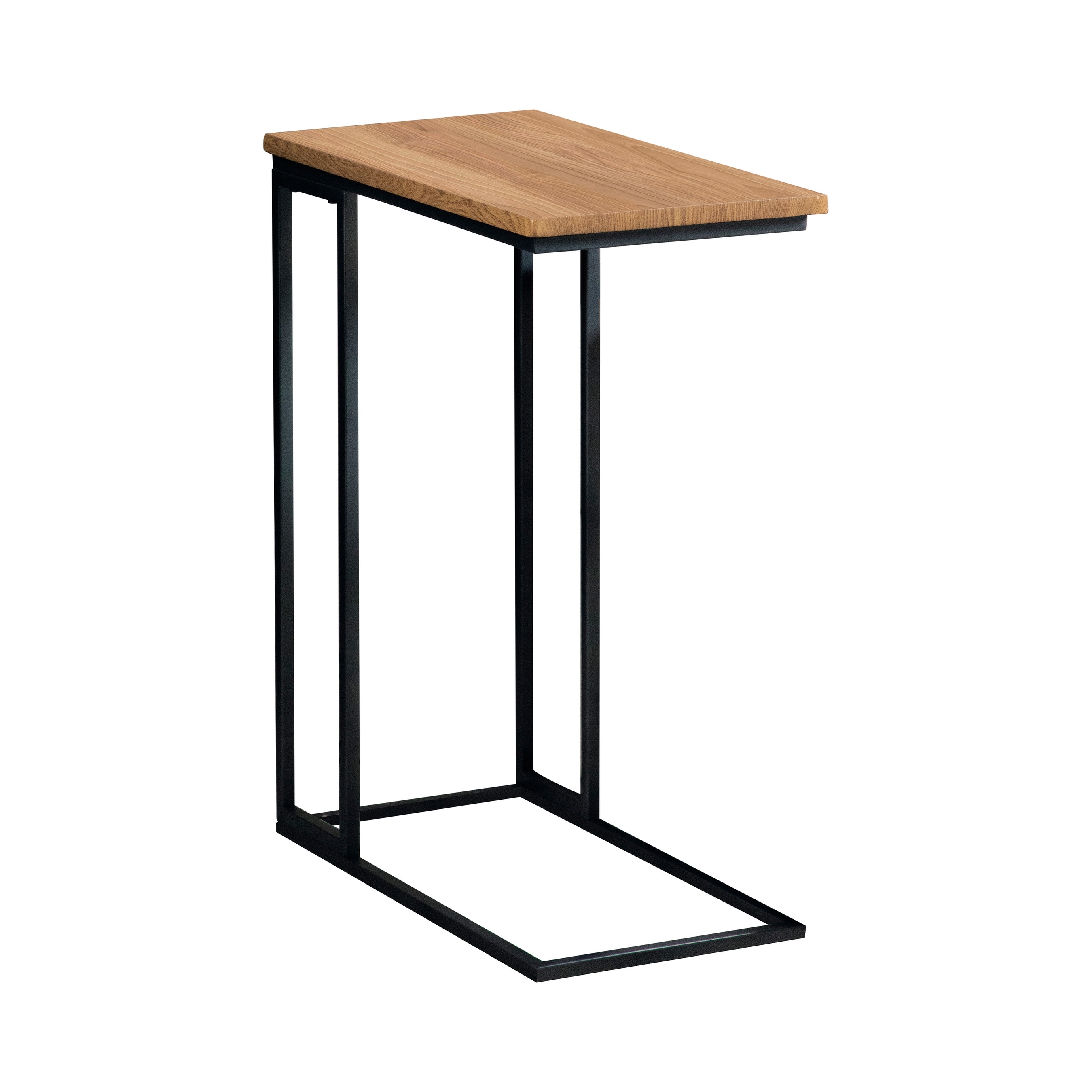 Coaster C-Shape Snack Table with Power Outlet