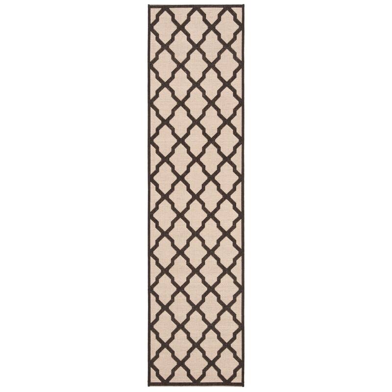 SAFAVIEH Linden Shirleyann Trellis Indoor/ Outdoor Patio Backyard Rug